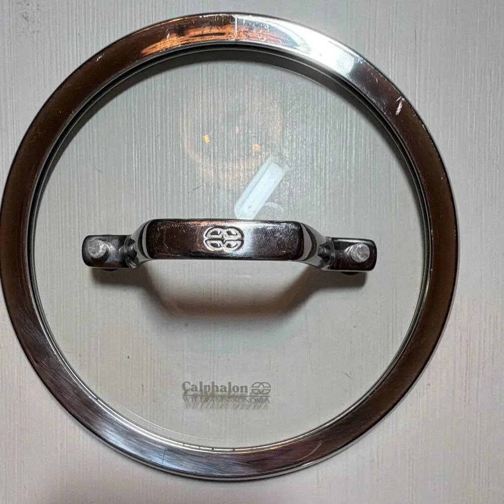 Lid for Calphalon Replacement Glass & Stainless Cooking Williams Sonoma 87015